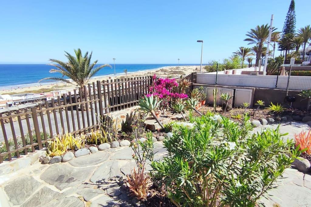 Ferienwohnung Sobre El Mar Playa del Inglés Exterior foto